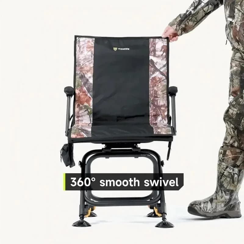 Adjustable Height Heated Hunting Chair - Image 5